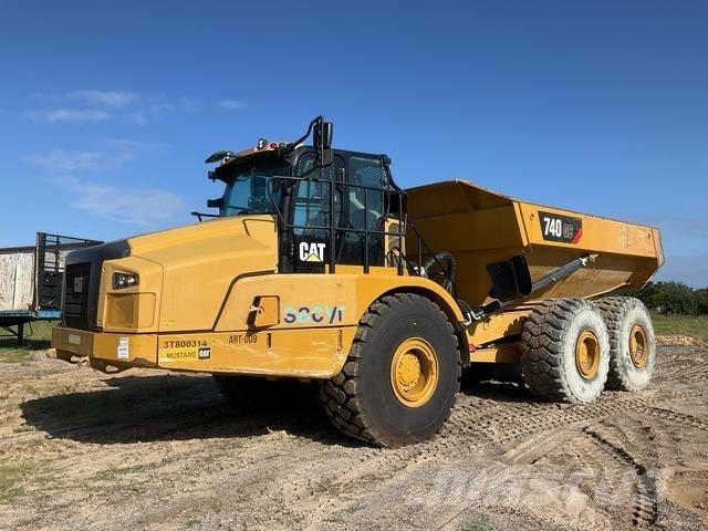 CAT 740GC Csuklósdömperek