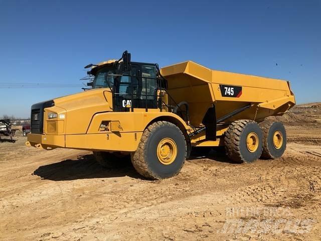 CAT 745 Csuklósdömperek