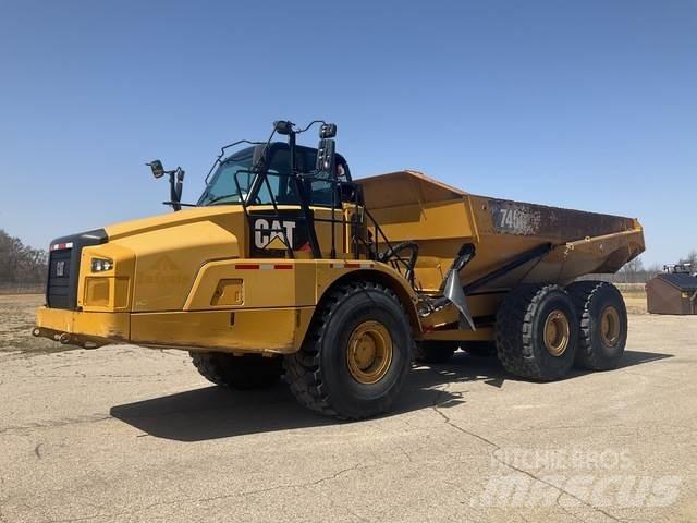 CAT 745C Csuklósdömperek