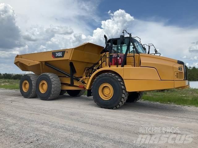 CAT 745C Csuklósdömperek