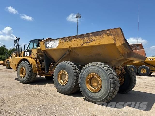 CAT 745C Csuklósdömperek