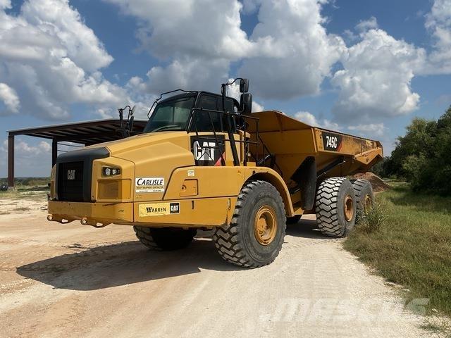 CAT 745C Csuklósdömperek