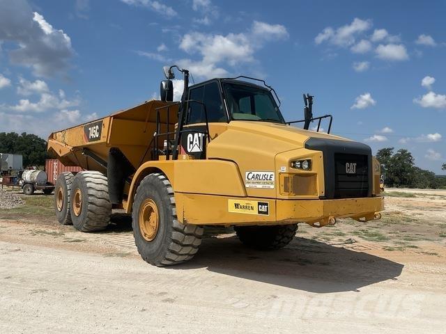 CAT 745C Csuklósdömperek