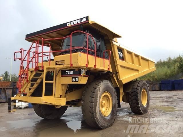 CAT 775D Csuklósdömperek