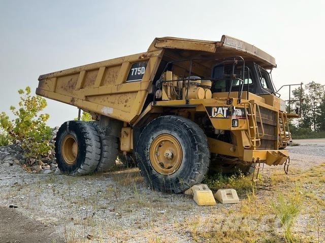 CAT 775D Csuklósdömperek