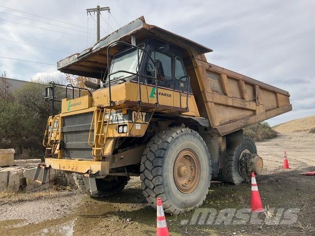 CAT 775E Csuklósdömperek
