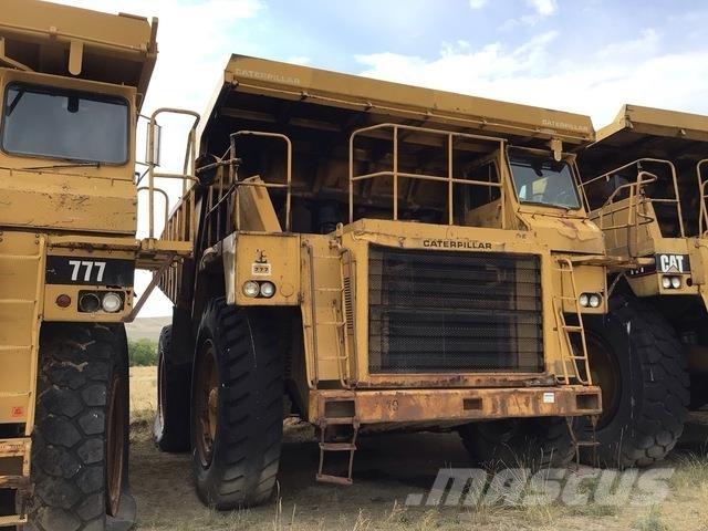 CAT 777 Csuklósdömperek