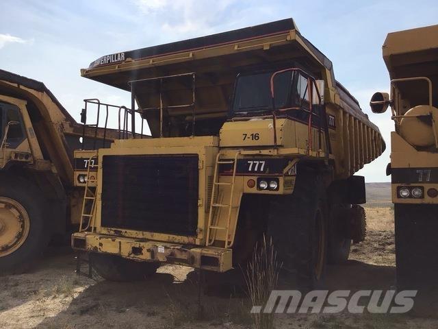 CAT 777 Csuklósdömperek