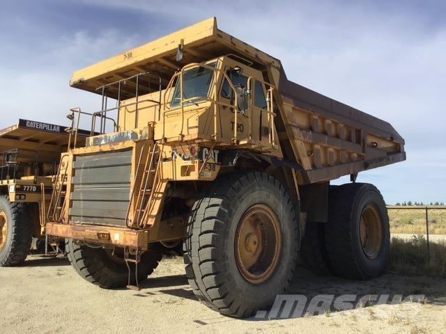 CAT 777C Csuklósdömperek
