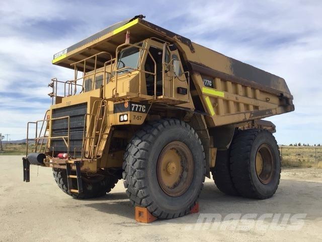 CAT 777C Csuklósdömperek
