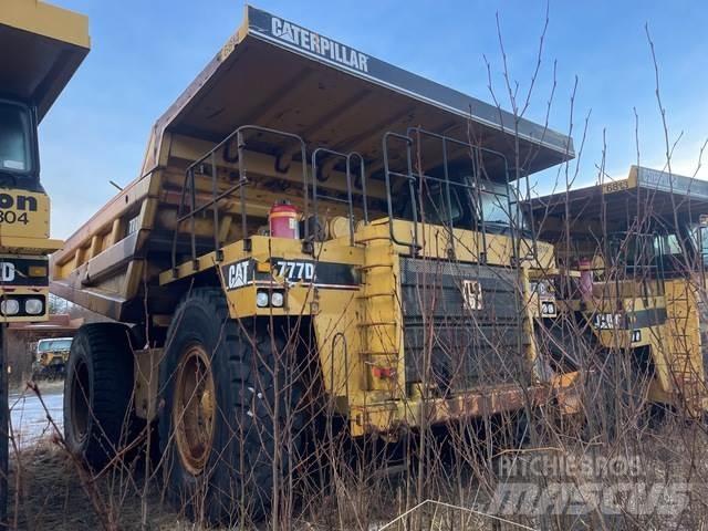 CAT 777D Csuklósdömperek