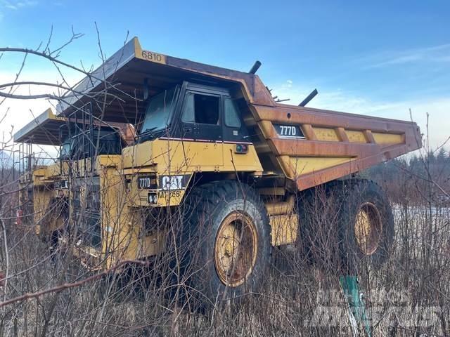 CAT 777D Csuklósdömperek