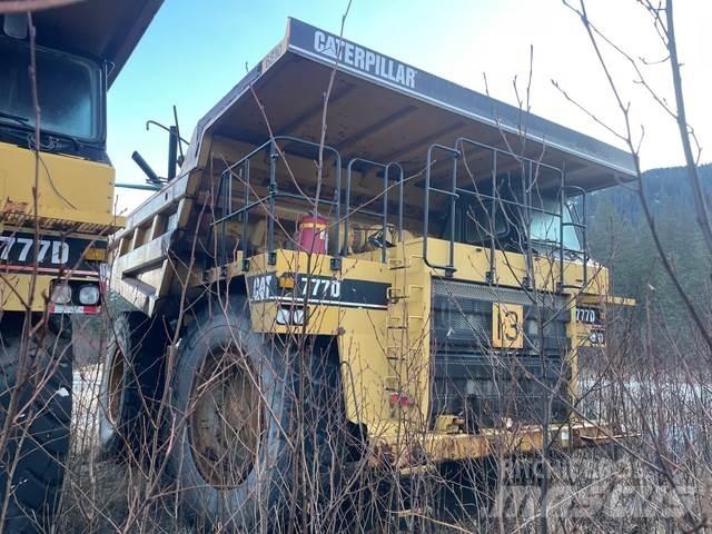 CAT 777D Csuklósdömperek