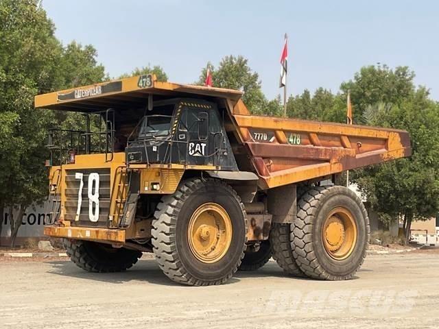 CAT 777D Csuklósdömperek