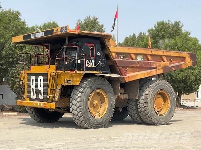 CAT 777D Csuklósdömperek