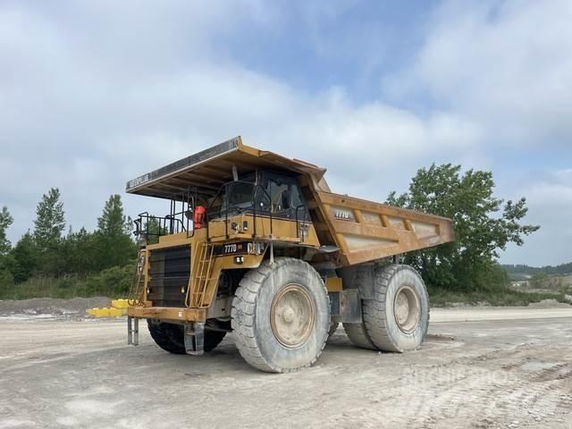 CAT 777D Csuklósdömperek