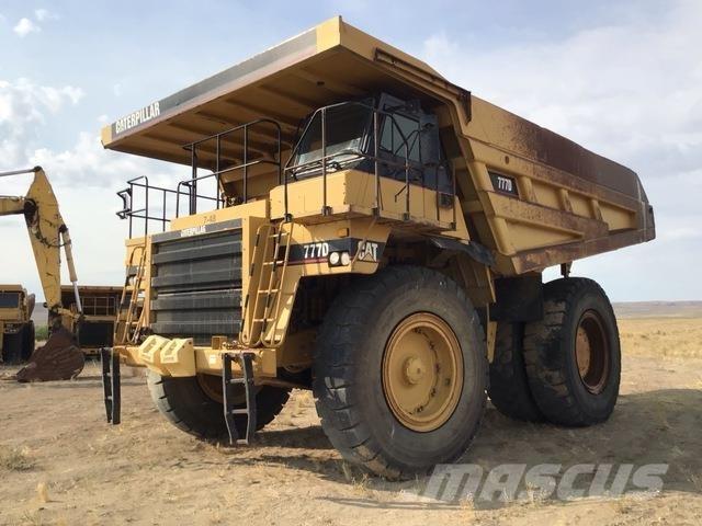 CAT 777D Csuklósdömperek