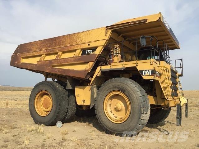 CAT 777D Csuklósdömperek