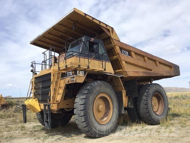CAT 777D Csuklósdömperek
