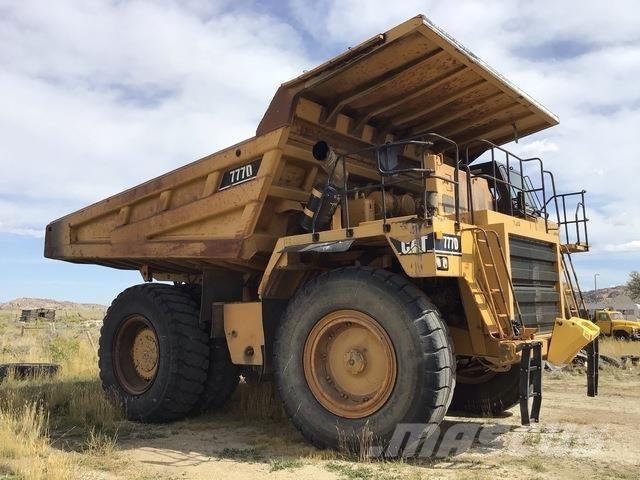 CAT 777D Csuklósdömperek