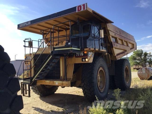 CAT 777D Csuklósdömperek