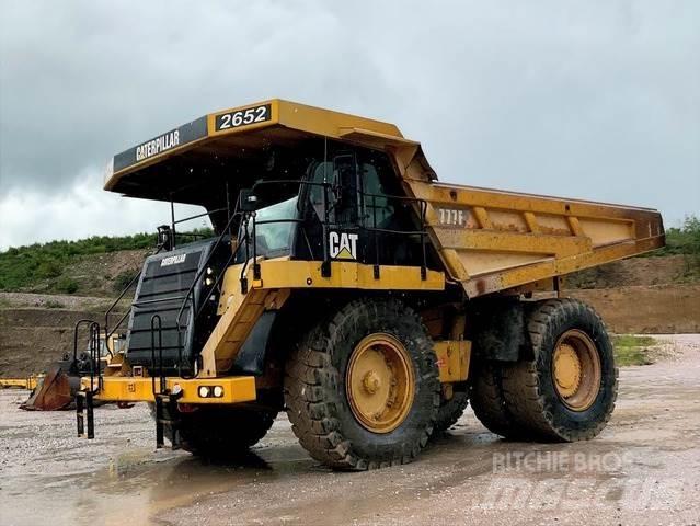 CAT 777F Csuklósdömperek