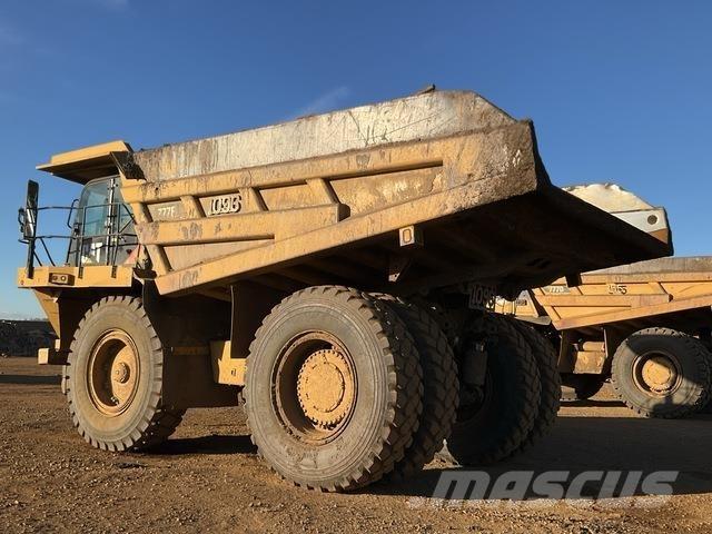 CAT 777F Csuklósdömperek