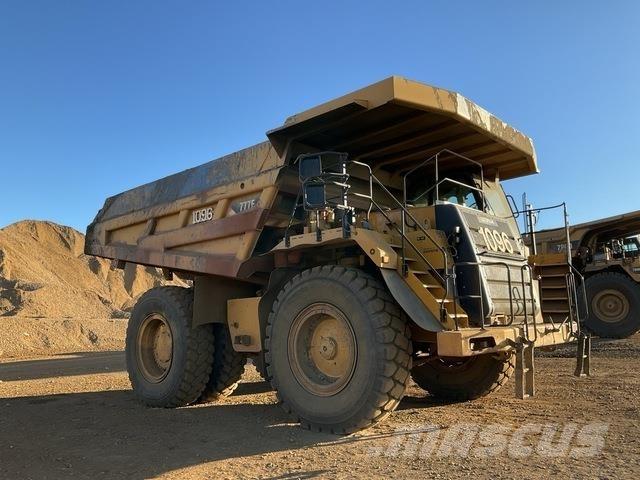CAT 777F Csuklósdömperek