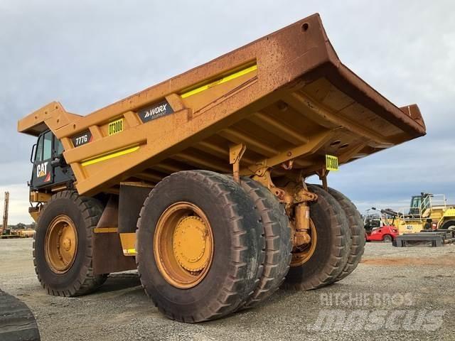 CAT 777G Csuklósdömperek