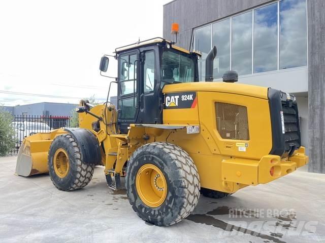 CAT 924K Gumikerekes homlokrakodók