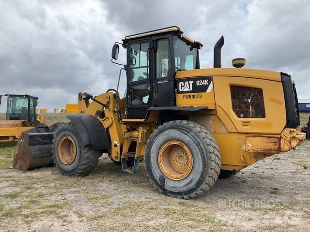 CAT 924K Gumikerekes homlokrakodók