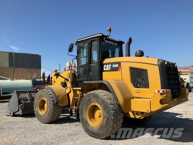 CAT 938K Gumikerekes homlokrakodók