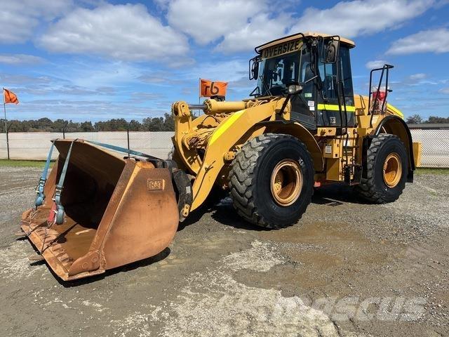 CAT 950 H Gumikerekes homlokrakodók