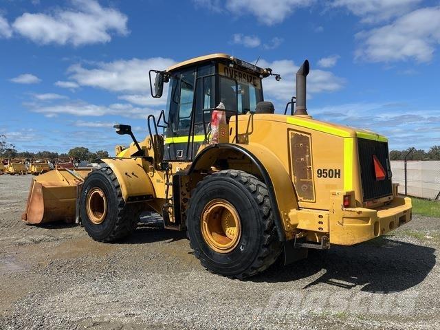 CAT 950 H Gumikerekes homlokrakodók