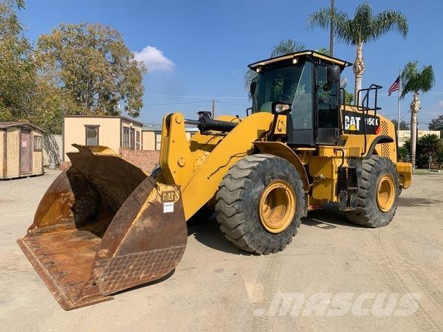 CAT 950K Gumikerekes homlokrakodók