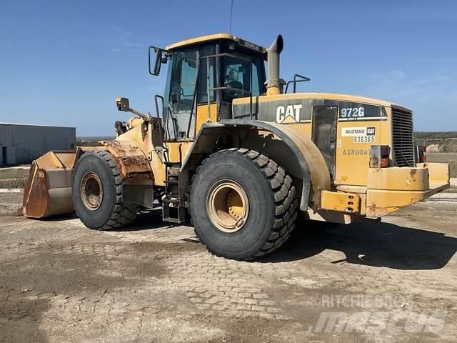 CAT 972G Gumikerekes homlokrakodók