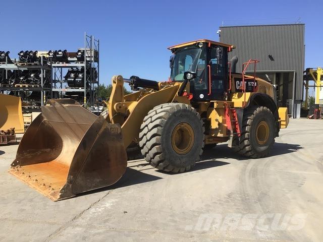 CAT 972M XE Gumikerekes homlokrakodók