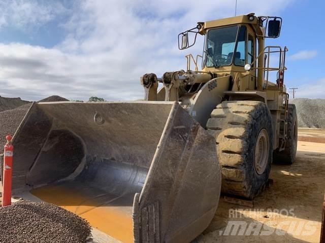 CAT 980C Gumikerekes homlokrakodók