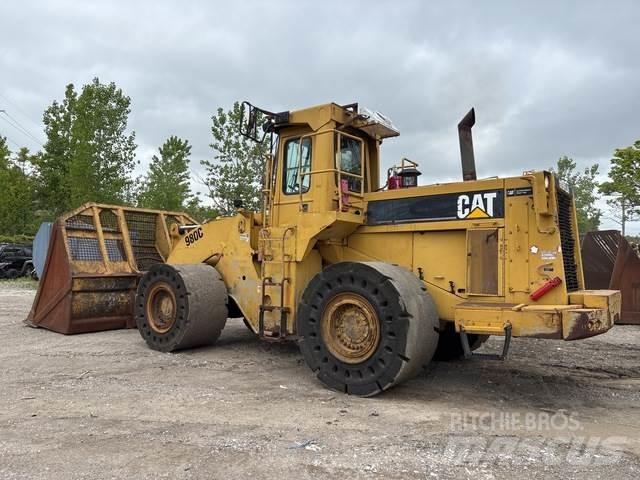 CAT 980C Gumikerekes homlokrakodók