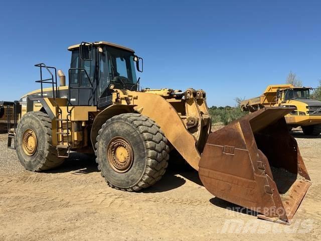 CAT 980G Gumikerekes homlokrakodók