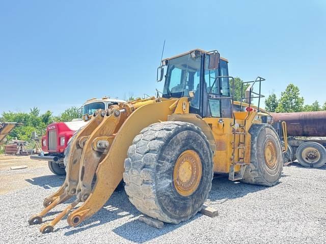 CAT 980G Gumikerekes homlokrakodók