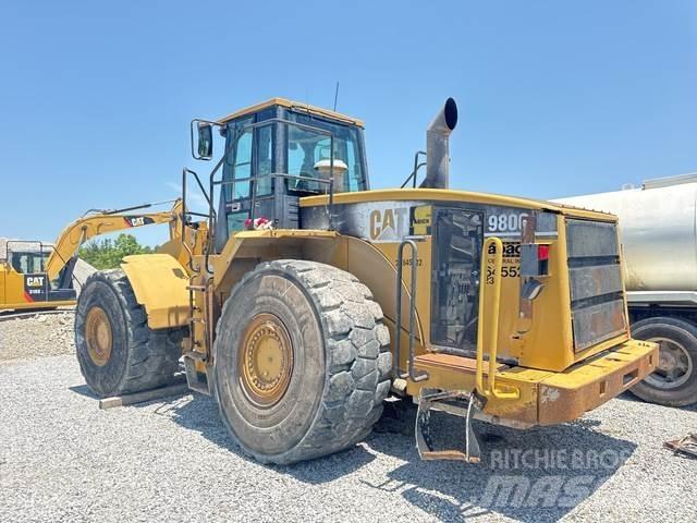 CAT 980G Gumikerekes homlokrakodók