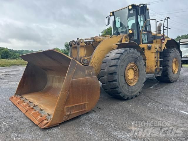 CAT 980G Gumikerekes homlokrakodók