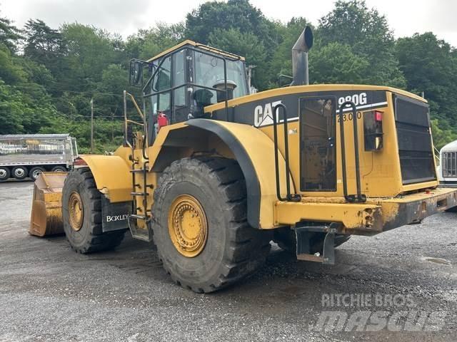 CAT 980G Gumikerekes homlokrakodók