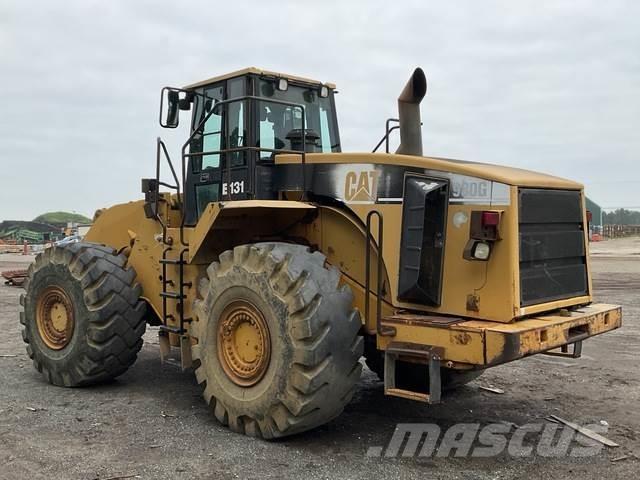 CAT 980G Gumikerekes homlokrakodók