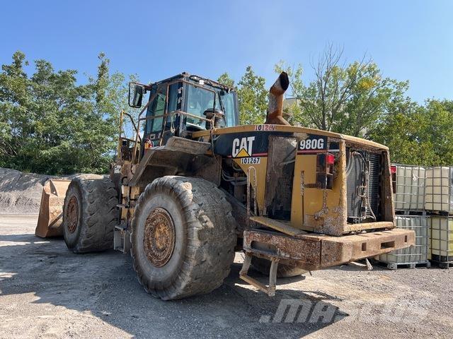 CAT 980G Gumikerekes homlokrakodók