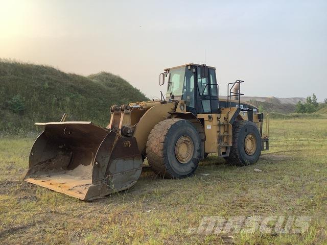 CAT 980G Gumikerekes homlokrakodók
