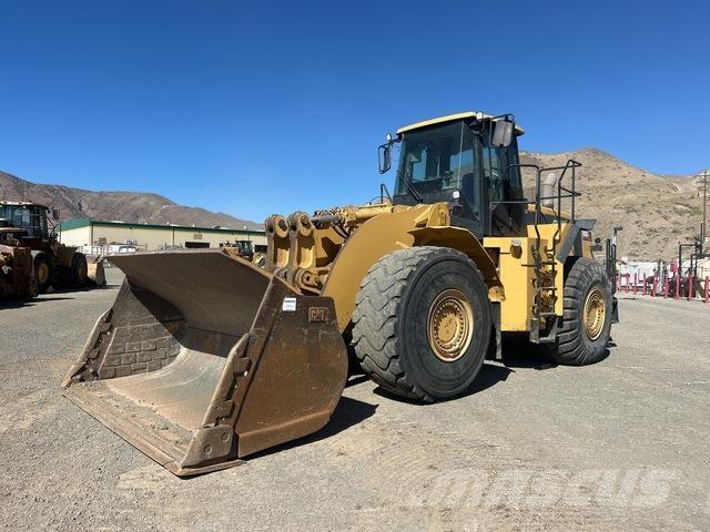 CAT 980G Gumikerekes homlokrakodók