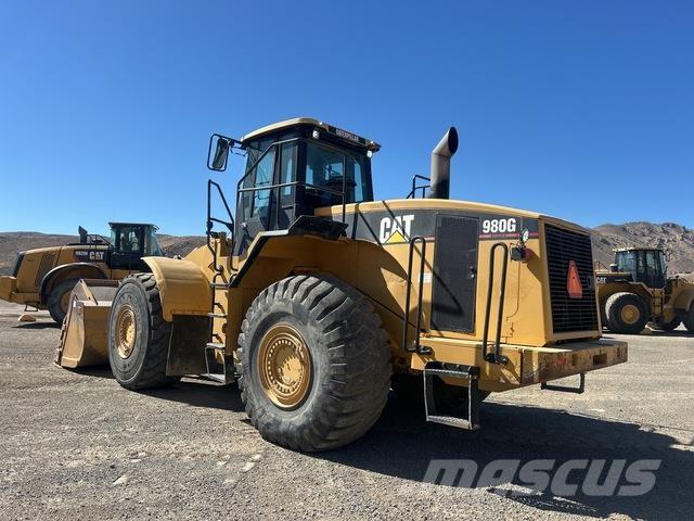 CAT 980G Gumikerekes homlokrakodók