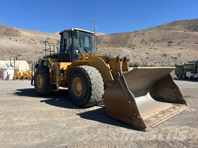 CAT 980G Gumikerekes homlokrakodók
